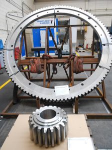 Segor Industries - Taillage d'engrenage grande dimension